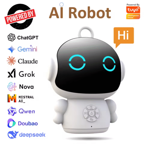 Robot AI thông minh Tuya – Đồ chơi giáo dục sớm WiFi cho trẻ em, nhận dạng giọng nói và tương tác bằng giọng nói, máy học tập giáo dục thông minh