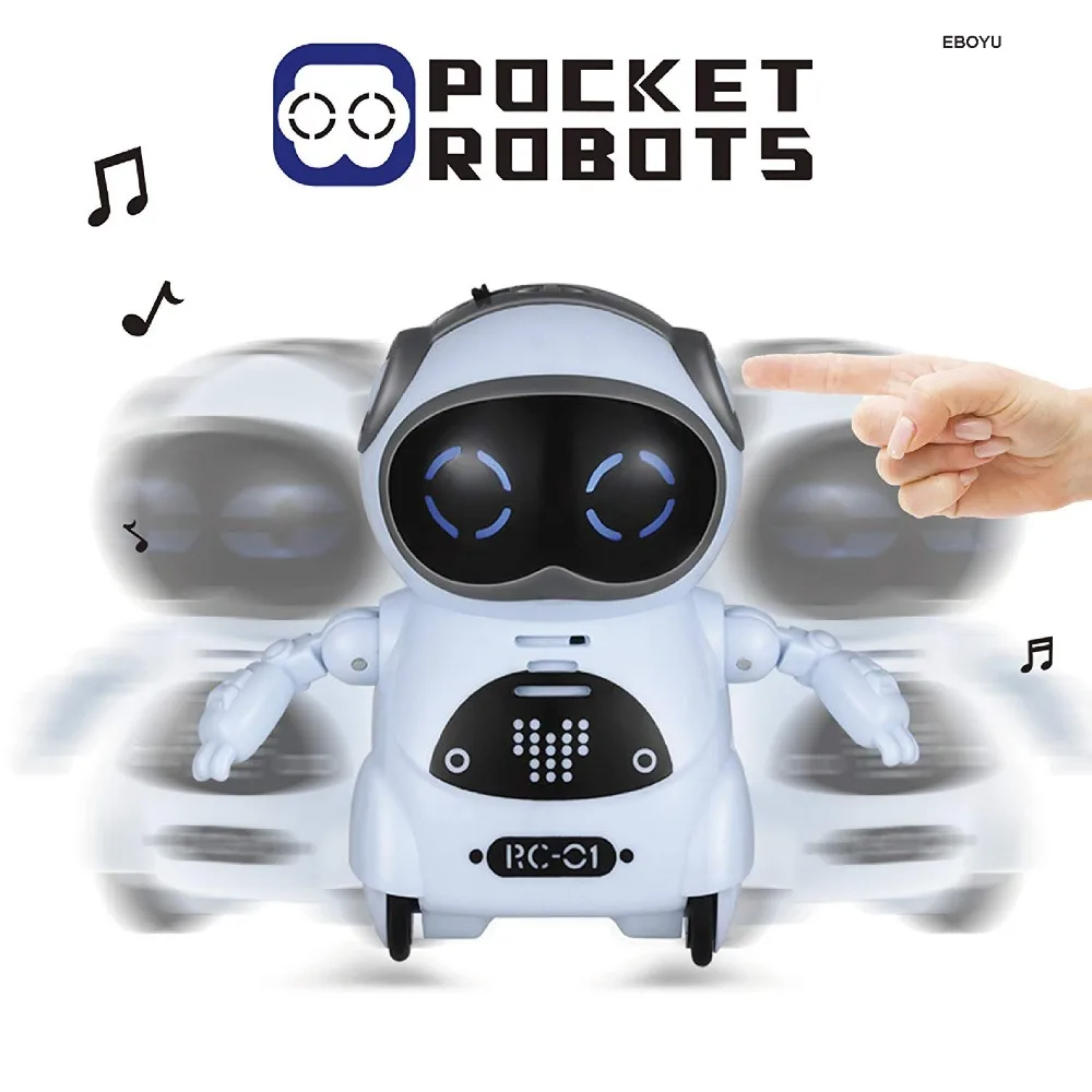 Robot Trẻ Em Có Thể Nói – Tương Tác Hội Thoại, Nhận Diện Giọng Nói, Ghi Âm, Hát, Nhảy và Kể Chuyện – Đồ Chơi Robot Thông Minh Mini - Ảnh 5