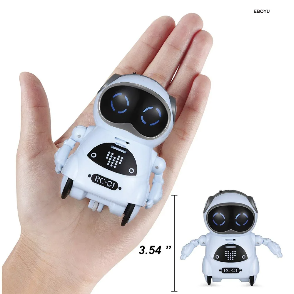 Robot Trẻ Em Có Thể Nói – Tương Tác Hội Thoại, Nhận Diện Giọng Nói, Ghi Âm, Hát, Nhảy và Kể Chuyện – Đồ Chơi Robot Thông Minh Mini - Ảnh 4