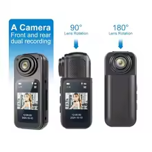 Máy quay hành động Xiaomi S70 Mini độ phân giải 2.7K đeo ngón tay, siêu nhẹ, quay góc nhìn thứ nhất (POV), kèm đai lưng nam châm, màn hình IPS 1.47 inch, dùng cho xe đạp, vlog và quay cho thú cưng. - Ảnh 9